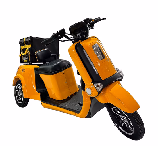 El más nuevo triciclo eléctrico de tres ruedas A5 con motor de cubo de 4000W y batería de litio para pasajeros
